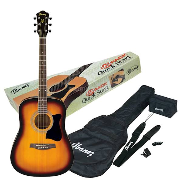 ACOUSTIC GUITAR IBANEZ V50NJP-VS.BAG.STRAP.TUNER.