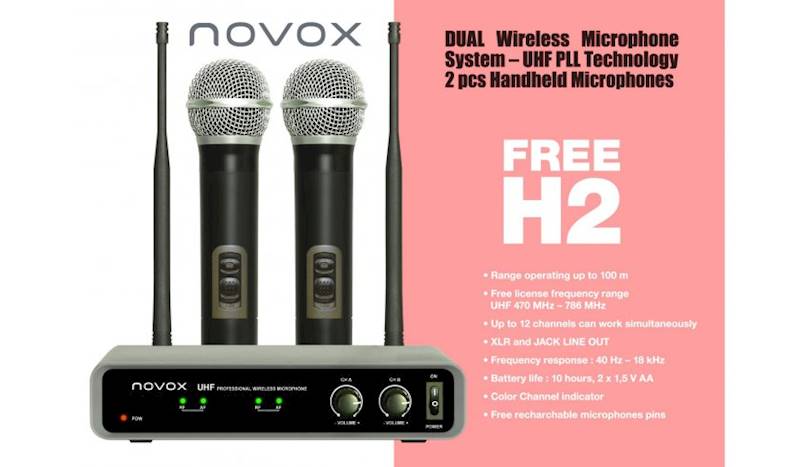 Novox FREE H2 - system bezprzewodowy