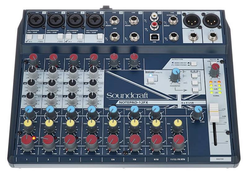 Notepad-12FX - mikser fonii Soundcraft