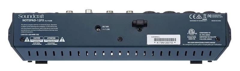 Notepad-12FX - mikser fonii Soundcraft