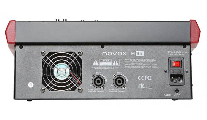Novox M10P - powermikser audio