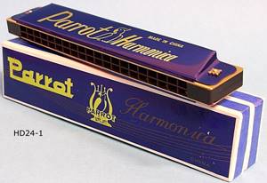 Harmonijka HD24-1 dwurzędowa PARROT
