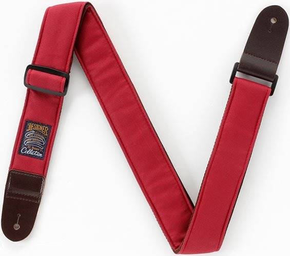 GUITAR DESIGNER STRAP IBANEZ WINE RED