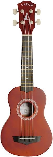 Ukulele Arrow PB10 NT Soprano Natural Dark Top