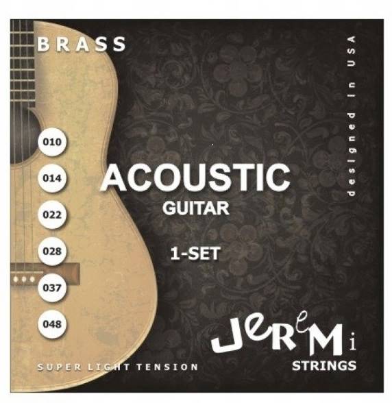 Struny do gitary akustycznej AK1048 JEREMI 10-48
