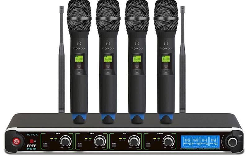 Novox FREE PRO H4 - Mikrofon bezprzewodowy