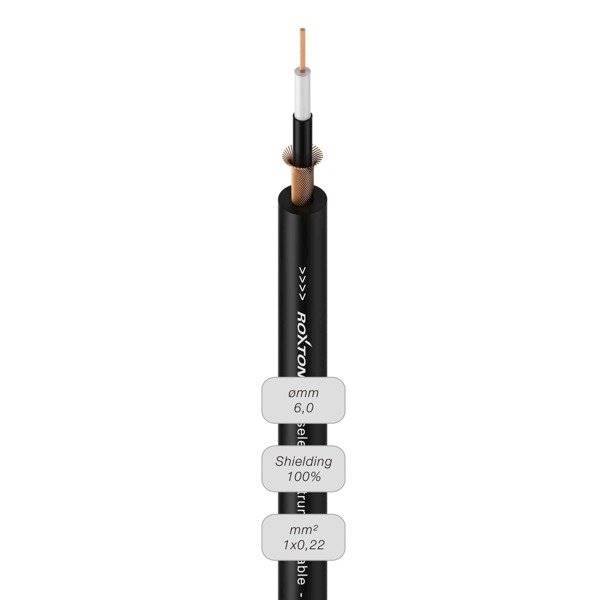 Kabel instrumentalny ROXTONE GC010 Black