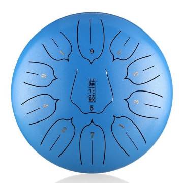 Lotus tongue drum 10" 11 ton Hluru-Huashu