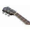 IBANEZ AEG 6-Str Weathered Black Open Pore
