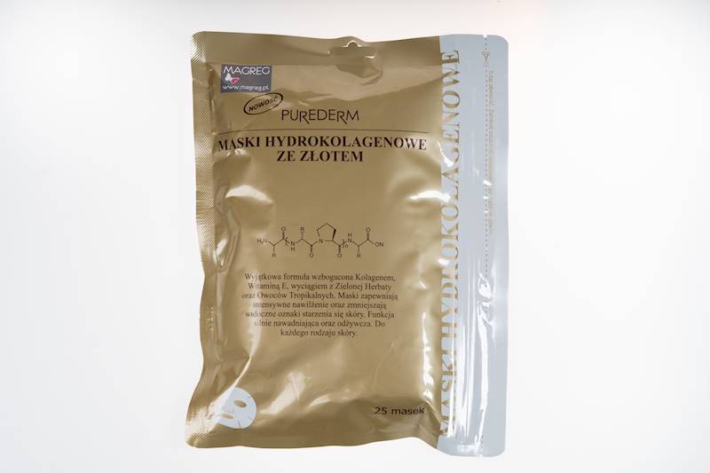 PUREDERM Maski ze złotem 25 szt. TANIO !!