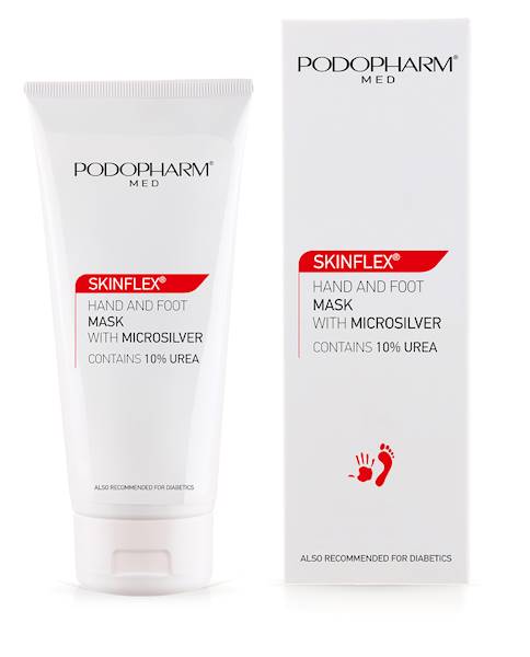PODOPHARM Maska do dłoni i stóp z mikrosrebrem