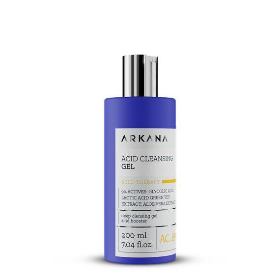 ARKANA Żel z kwasami do demakijażu twarzy 200 ml.