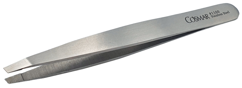 Pęseta kosmetyczna skośna dł 9.5 cm 1100