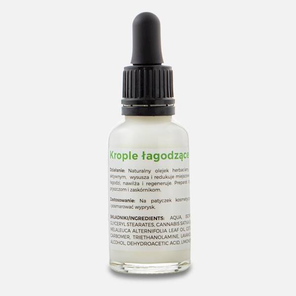 INDIA Krople łagodzące trądzik 30 ml.