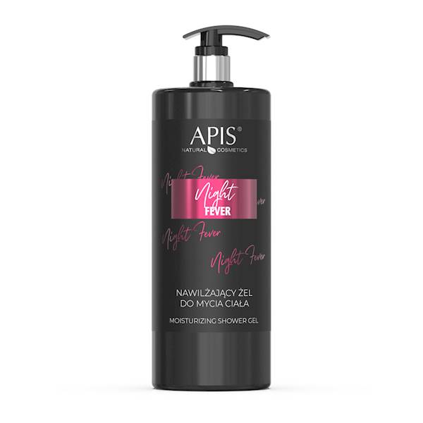 APIS Night Fiver nawilżający żel do mycia ciała 1L