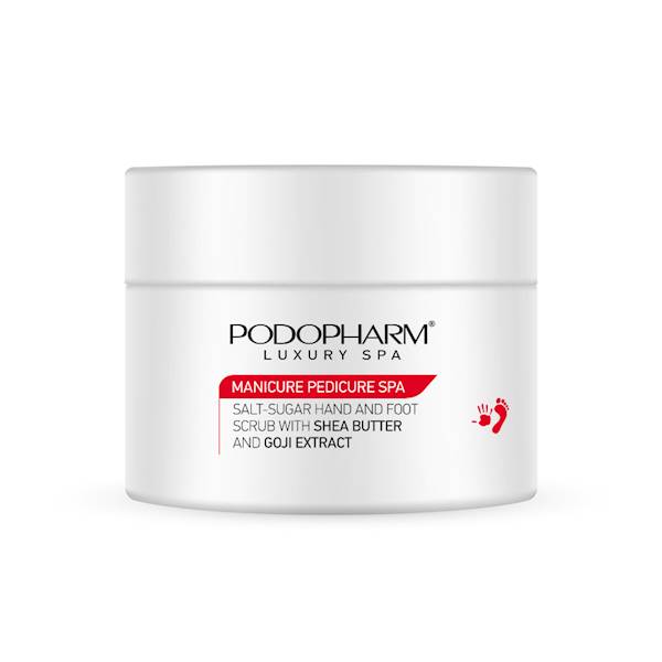 PODOPHARM Peeling z goji solno-cukrowy do stóp i