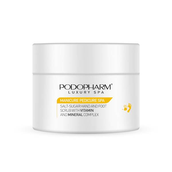 PODOPHARM Peeling solno-cukrowy do stóp i dłoni z