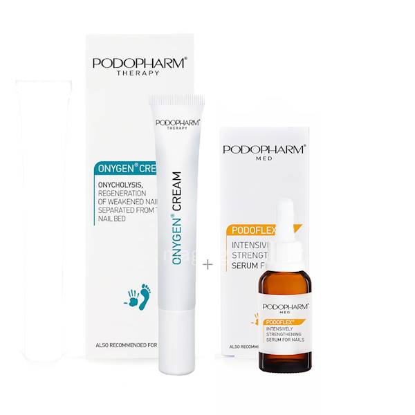 KREM ONYGEN + SERUM WZMACNIAJĄCE PODOPHARM
