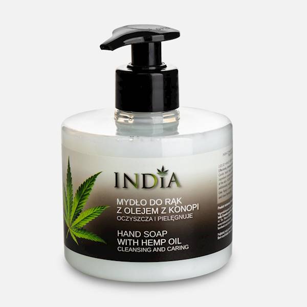 INDIA Mydło konopne w płynie 300 ml.