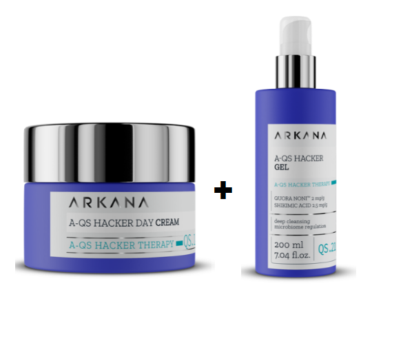 ARKANA Hacker krem 50 ml + Hacker gel 200 ml TANIO