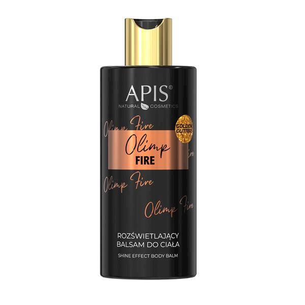 APIS Olimp Fire rozświetlający balsam do ciała 300