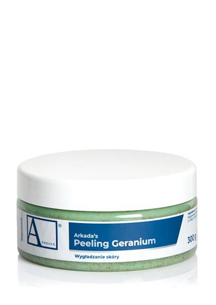 Arkada Peeling cukrowy geranium 300g