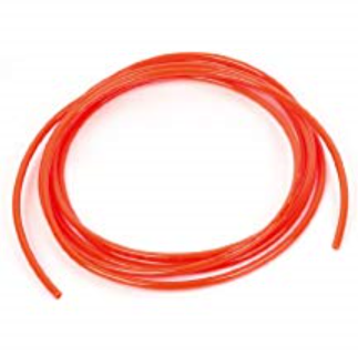 PRZEWÓD POLIETYLENE PELD 2X4 CZERWONY ROLKA 100MB