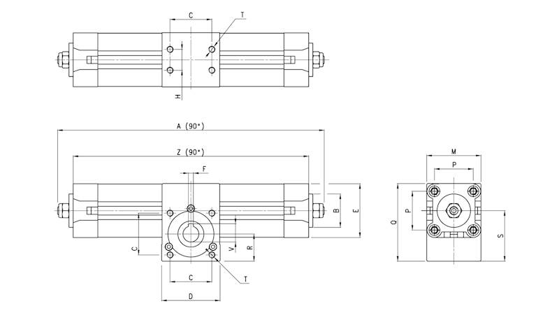 CAMOZZI 69-050/215-F SIŁOWNIK
