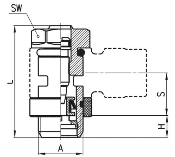 CAMOZZI SCU 608-3/8 ZAWÓR DŁAWIĄCO-ZWROTNY G 3/8''