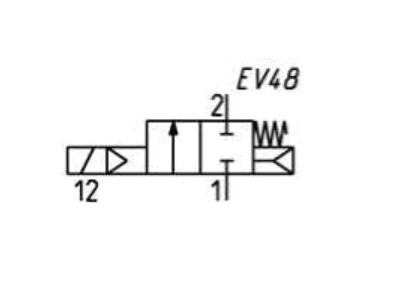 CAMOZZI CFB-A27T-R1 ELEKTROZAWÓR 2/2 NC G 1 1/4