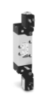 CAMOZZI 972-000-P11-23 ELEKTROZAWÓR 5/3