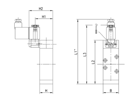 CAMOZZI 952-000-P15-23 ELEKTROZAWÓR 5/2