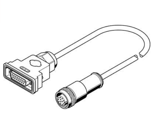 FESTO 538918 U3 KMTR-DC-SUB 15-M12-5 