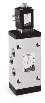 CAMOZZI 452C-015 ELEKTROZAWÓR 5/2 1/2"