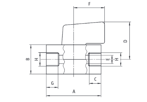 CAMOZZI 2930 1/4 ZAWÓR KULOWY MIKRO 1/4 GW/GW