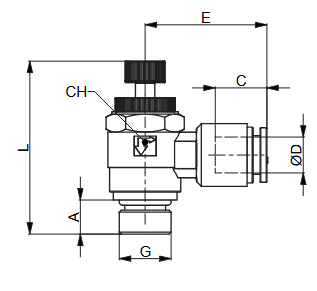 UNIVER HC0106M5 ZAWOR ZWROTNO-DŁAWIĄCY 6-M5