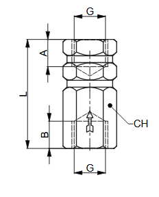 UNIVER HC130038 ZAWÓR ZWROTNY W/W 3/8