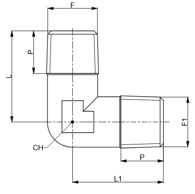 UNIVER HD160012 KOLANKO Z-Z 1/2"