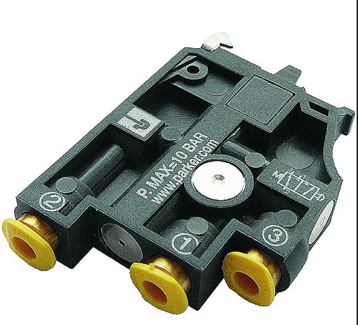 PARKER ZB4-BA2 PRZYCISK CZARNY MONOSTABILNY
