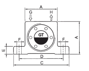 UP GTX 40  WIBRATOR TURBINOWY INOX