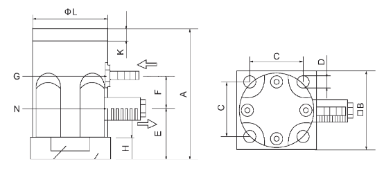UP NTP-32 WIBRATOR PNEUMATYCZNY TŁOKOWY