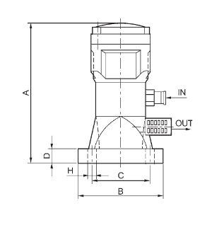 UP BVP-40-C WIBRATOR PNEUMATYCZNY