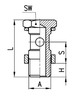 CAMOZZI 1635 01-3/8 SRUBA DO ZŁĄCZKI BANJO
