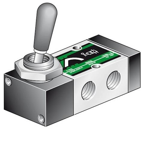 VESTA VCML32018 ZAWÓR 1/8 MANUAL-LEVER 3W