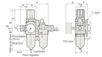 UP EC2010-02 FRL 1/4" 