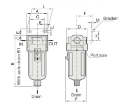 UP EF4000-06 FILTR 3/4"