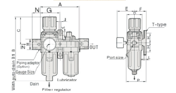 UP EC4010-04 FRL 1/2"  