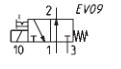 CAMOZZI A332-1C2 ELEKTROZAWÓR 3/2 NO G 1/8