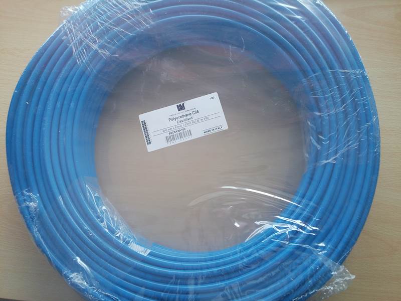 PRZEWÓD ELASTOLLAN C98 6X8 NIEBIESKI ROLKA 100m
