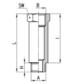 CAMOZZI 2525 1/8-16 NYPEL REDUKCYJNY GZ-GW